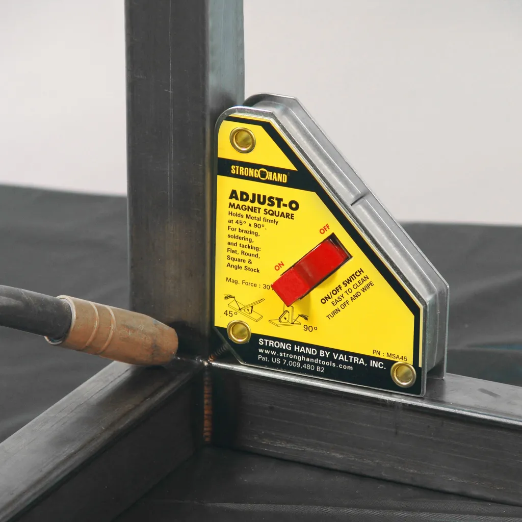 Magnetický úhelník Adjust-O™, s vypínačem, tažná síla 75 kg, AEK